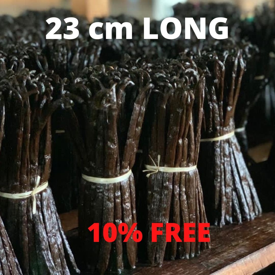 Madagascar vanilla beans grade A+ Organic pods premium quality(free10-100g)