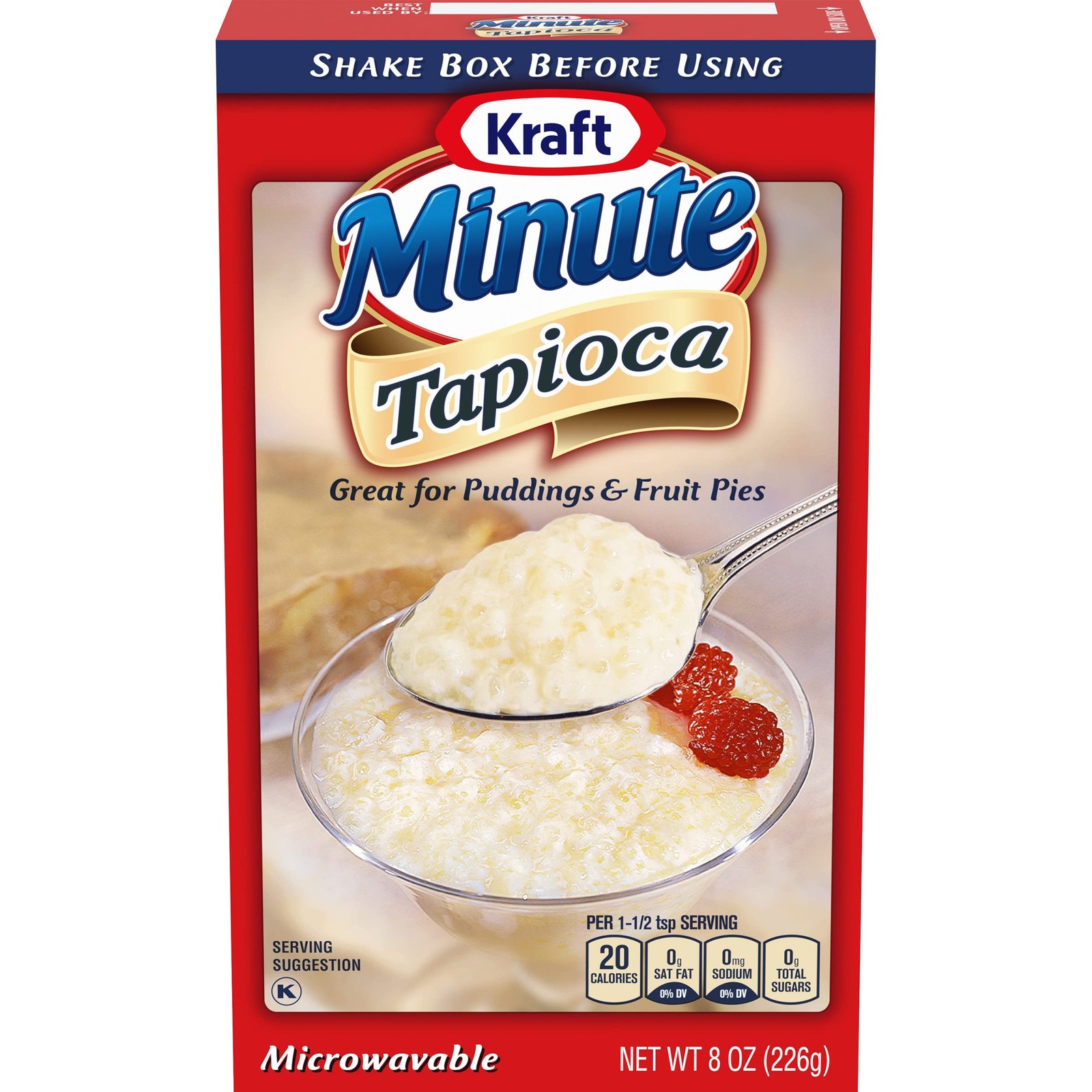 Kraft Minute Tapioca (8 oz Box) 8 Ounce (Pack of 1)