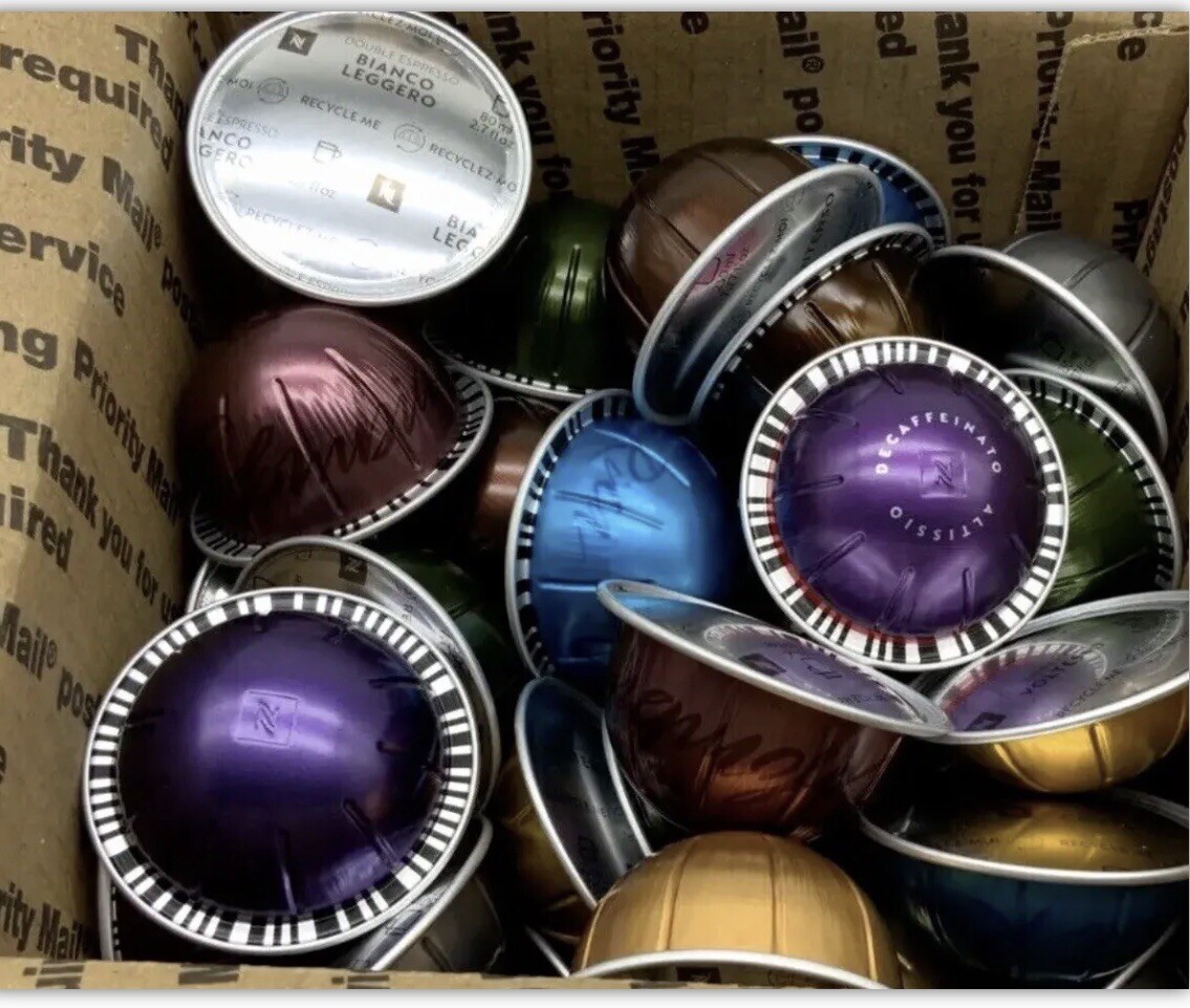 Nespresso Coffee Vertuoline Discovery Sampler Espresso Pods -48 Capsules