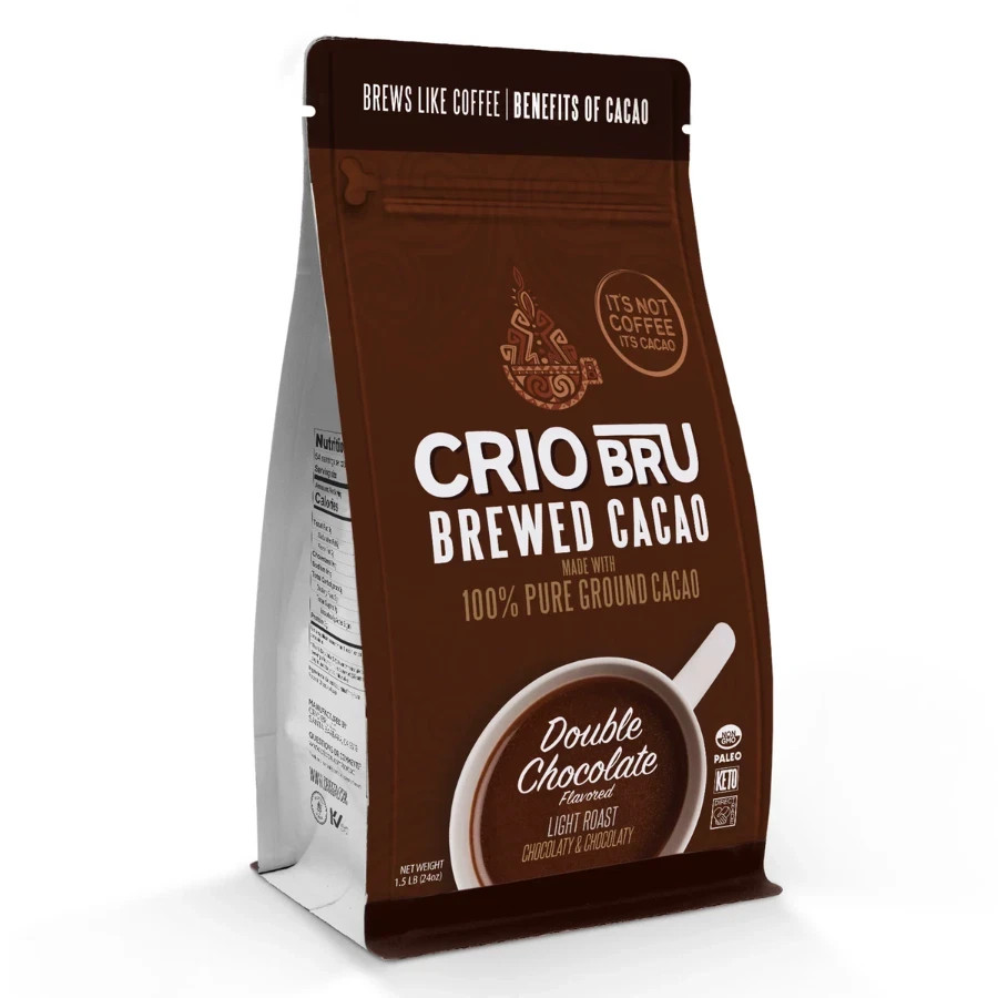 Crio Bru Double Chocolate Light Roast 1.5 lb – Coffee Alternative Natural Drink