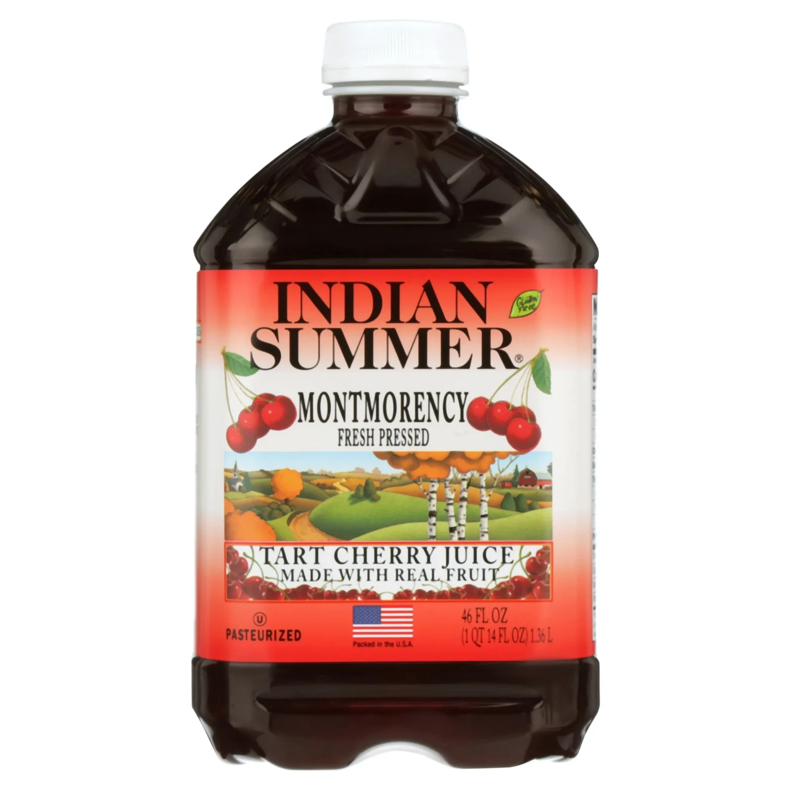 (2 pack) Montmorency Cherry Juice, Tart Cherry Juice with Real Fruit, 46 fl oz