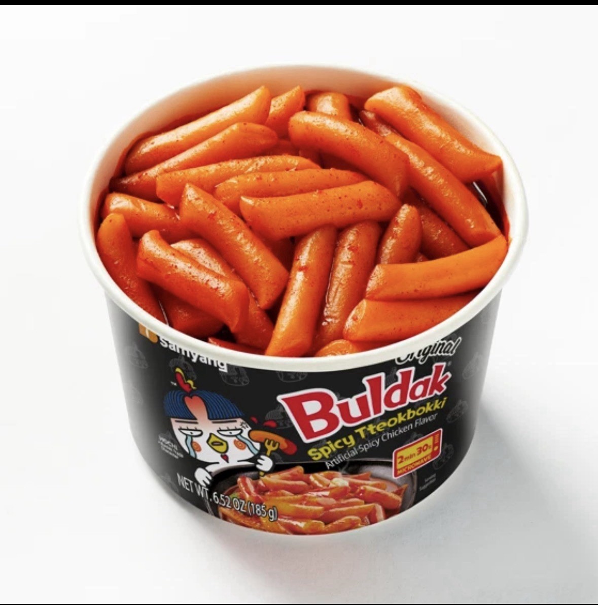 Samyang Buldak Spicy Tteokbokki Original Spicy Chicken Flavor 4 Pack 185g