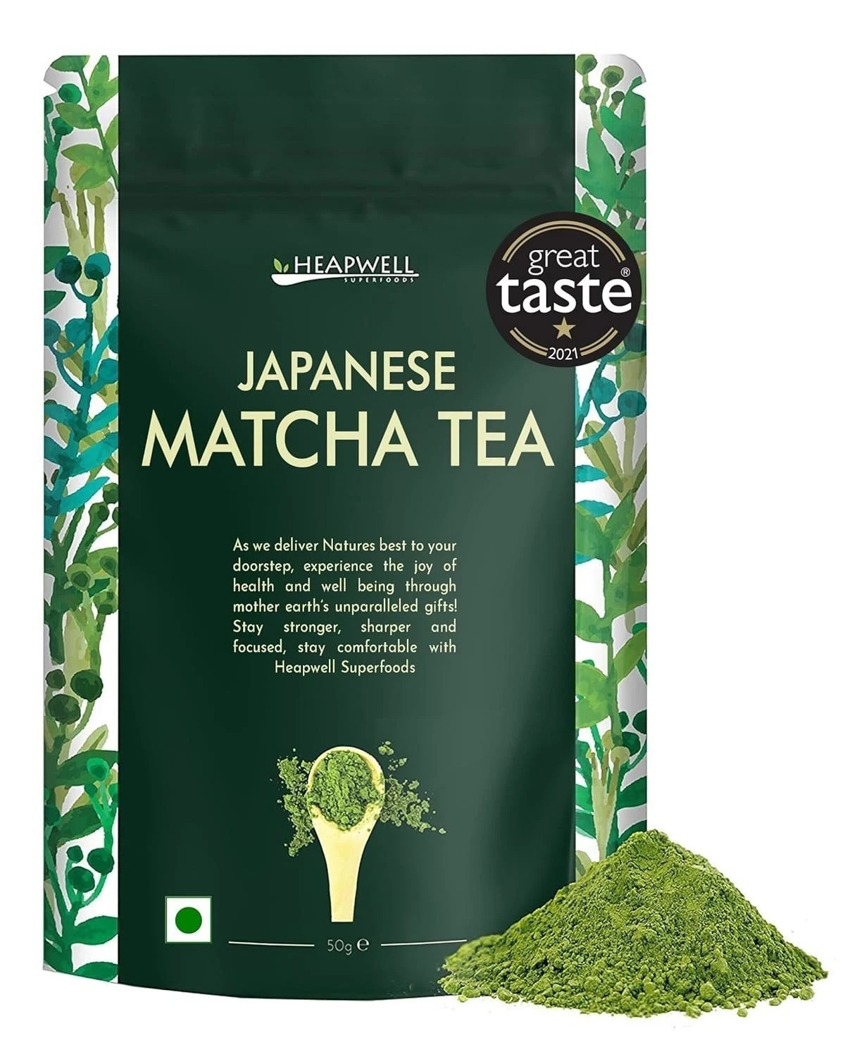 Matcha Green Tea Powder, 50 Grams (30 Servings) | Sourced From Shizuoka