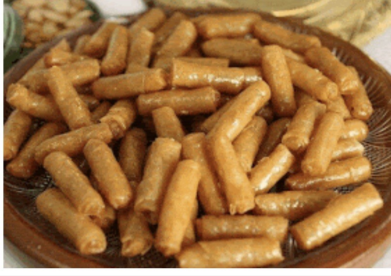 Top Selling Pastries Moroccan taste 🇲🇦 Almond Cigars سيكار اللوز بالليمون معسل