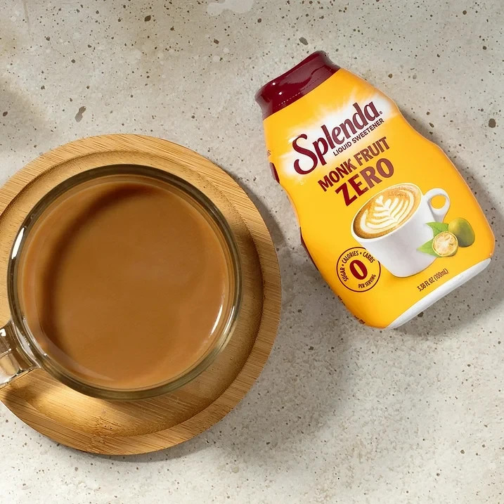 Splenda Zero Monk Fruit Zero Calorie Liquid Sweetener 3.38 fl. oz.