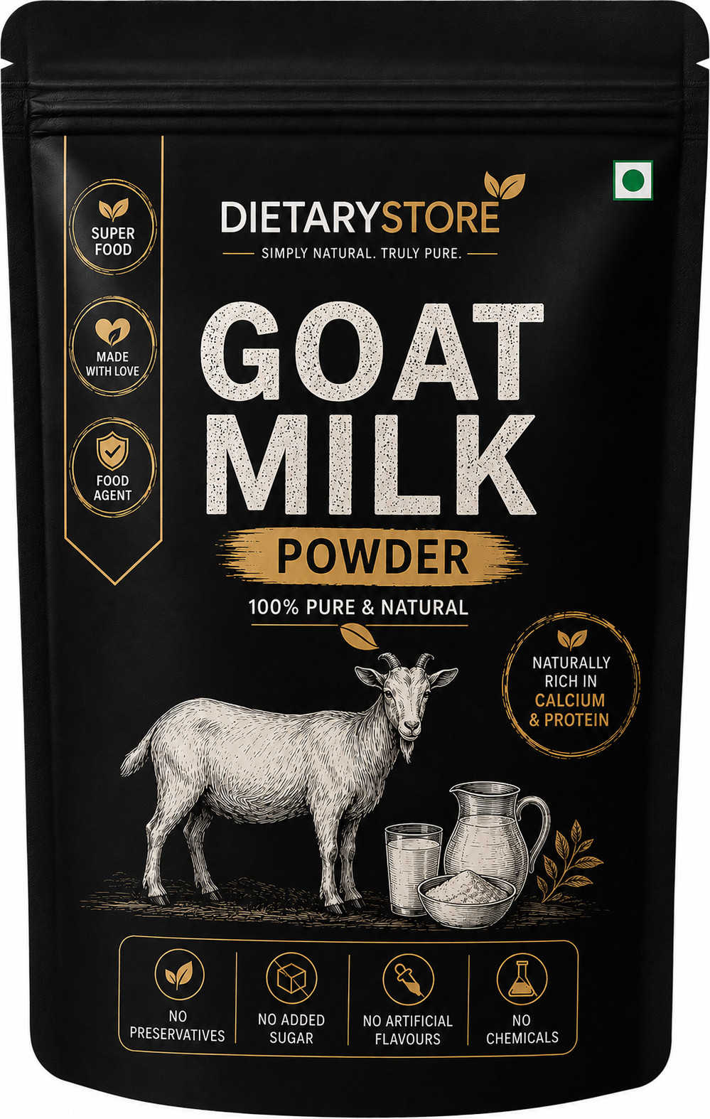 100% NATURAL DONKEY FREEZE DRIED MILK POWDER ORGANIC FREE SHIP