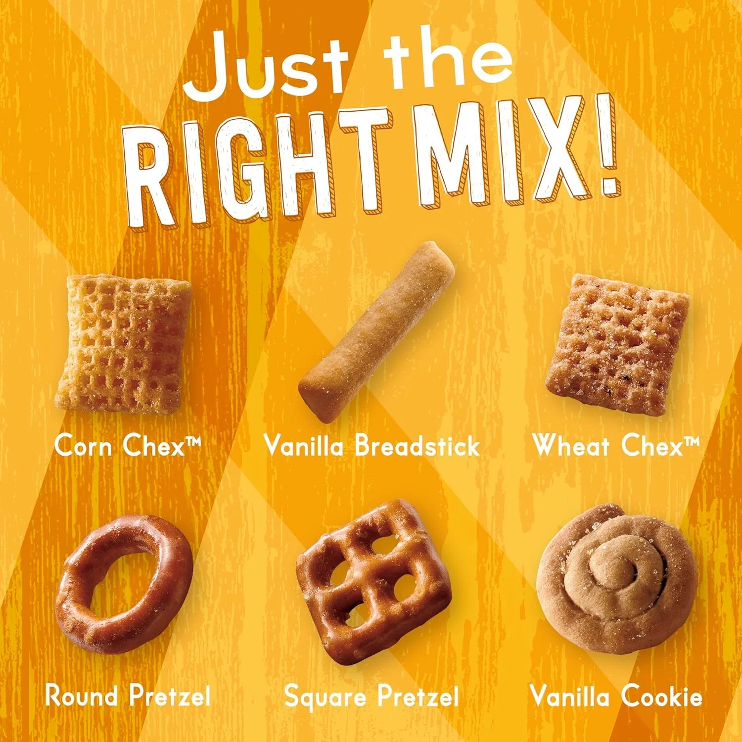 Chex Mix Sweet and Salty Honey Nut Snack Mix, Family Size, 13.5 oz