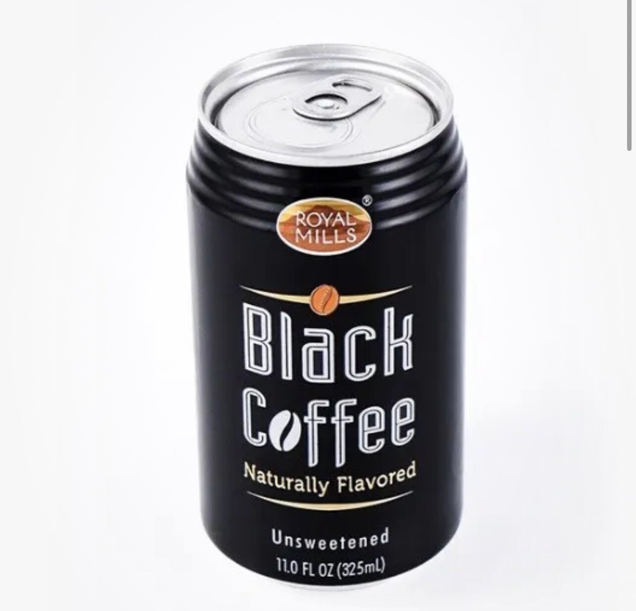 royal mills black coffee pack of 20 Cans (11 Oz Each)