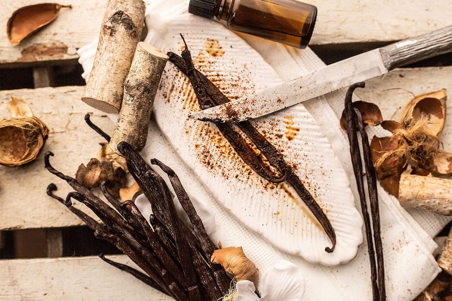 50 Organic Madagascar Vanilla Beans Grade A Bulk Pods for Extract Baking Cooking
