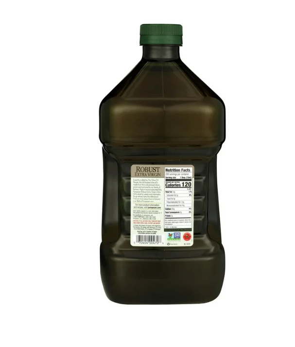 Pompeian Robust Extra Virgin Olive Oil – 101 fl oz