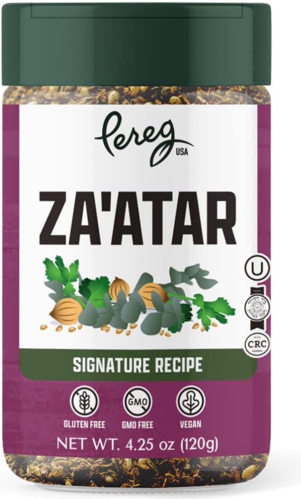 Pereg Za’atar, Mixed Spice Seasoning 4.25 Oz Middle Eastern Spices Gluten Free