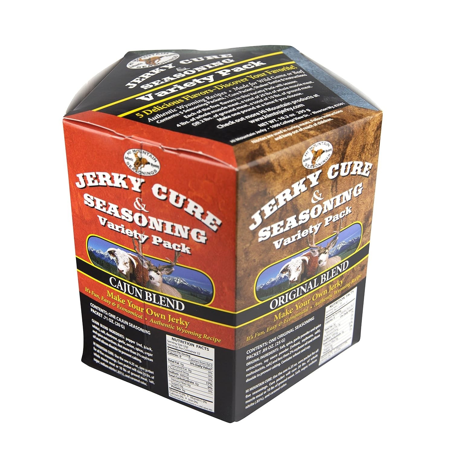 Complete Jerky Seasoning Kit – Variety Pack with Classic Flavors, Up to 20 Lbs