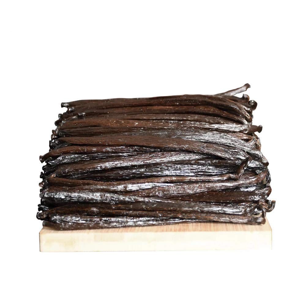 Organic Madagascar Vanilla Beans Whole Grade A Pods for Vanilla Extract & Baking