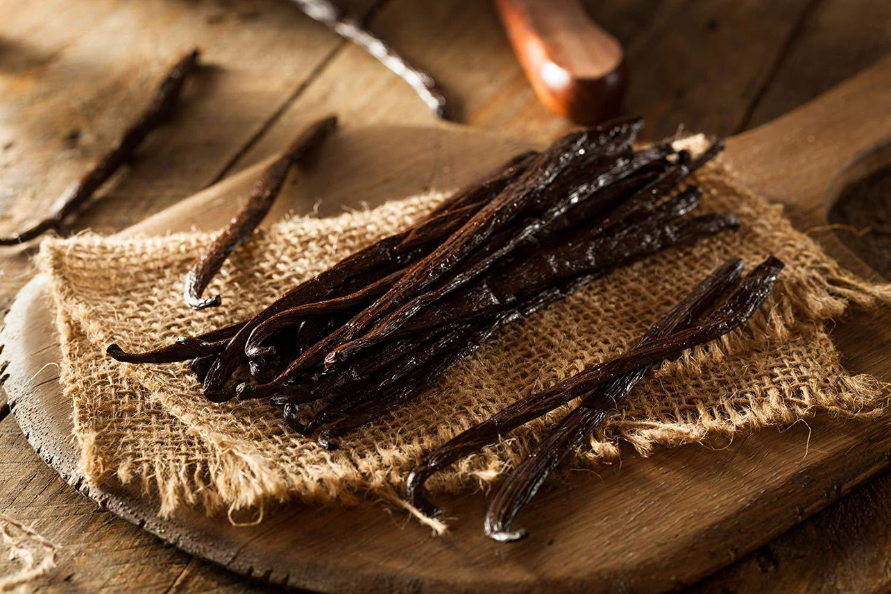 25 Organic Madagascar Vanilla Beans Whole FRESH Grade A Pods for Extract Baking