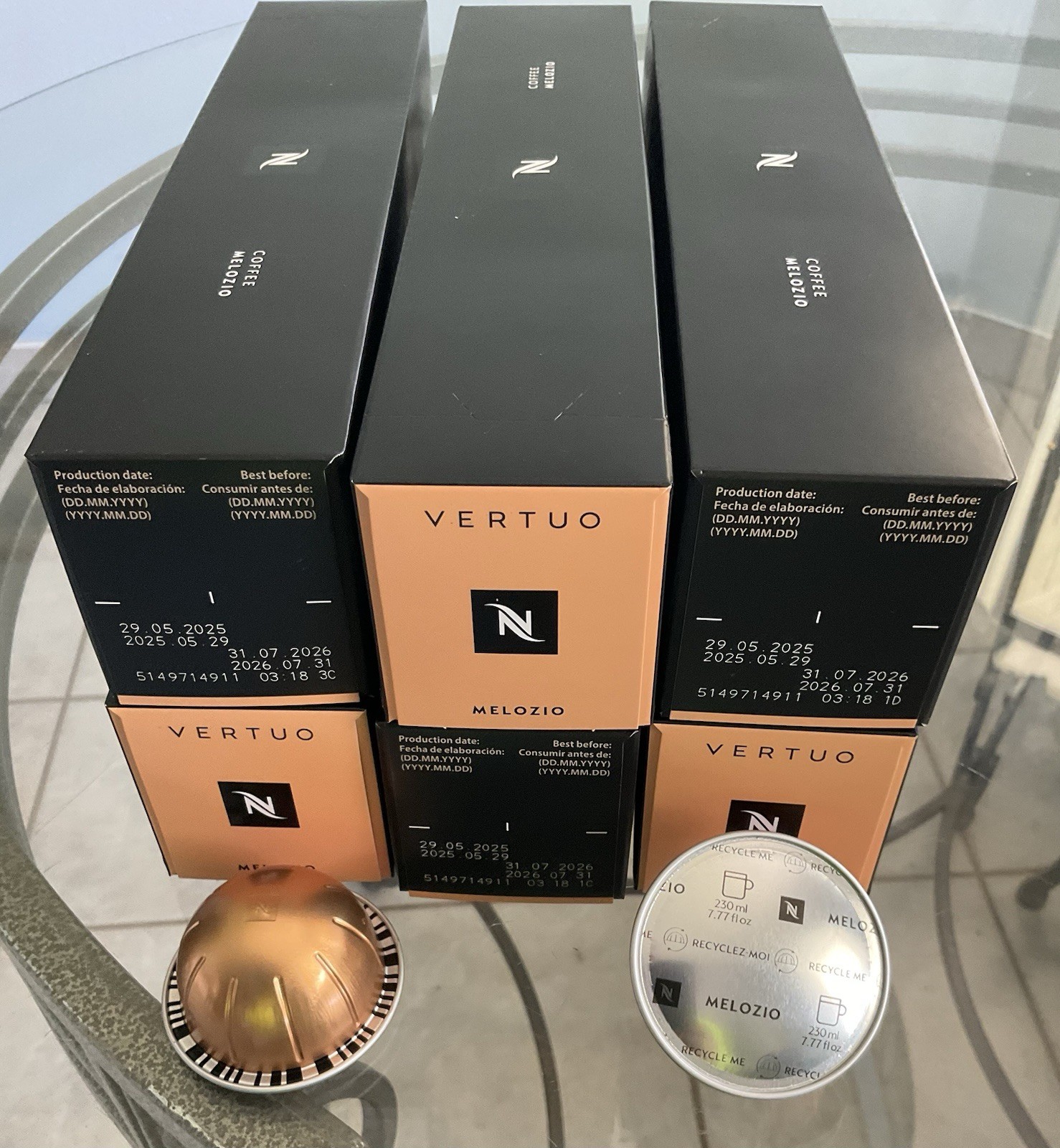 Nespresso Vertuo Melozio Coffee Pods FREE SHIPPING – 60 Pods