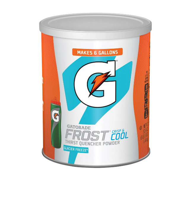 Gatorade Thirst Quencher Glacier Freeze, Powdered Energy Drink Mix, 50.9 oz, 1 C