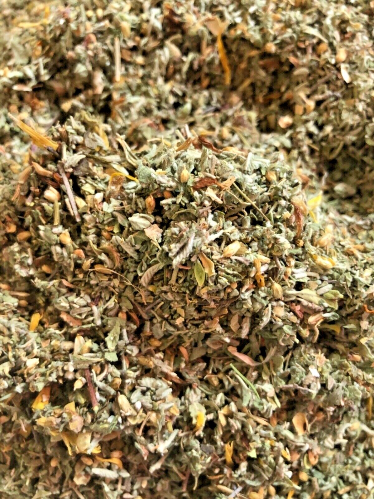No.52 Mix Damiana Chamomile Red Clover Calendula Marshmallow Organic Herb Leaf