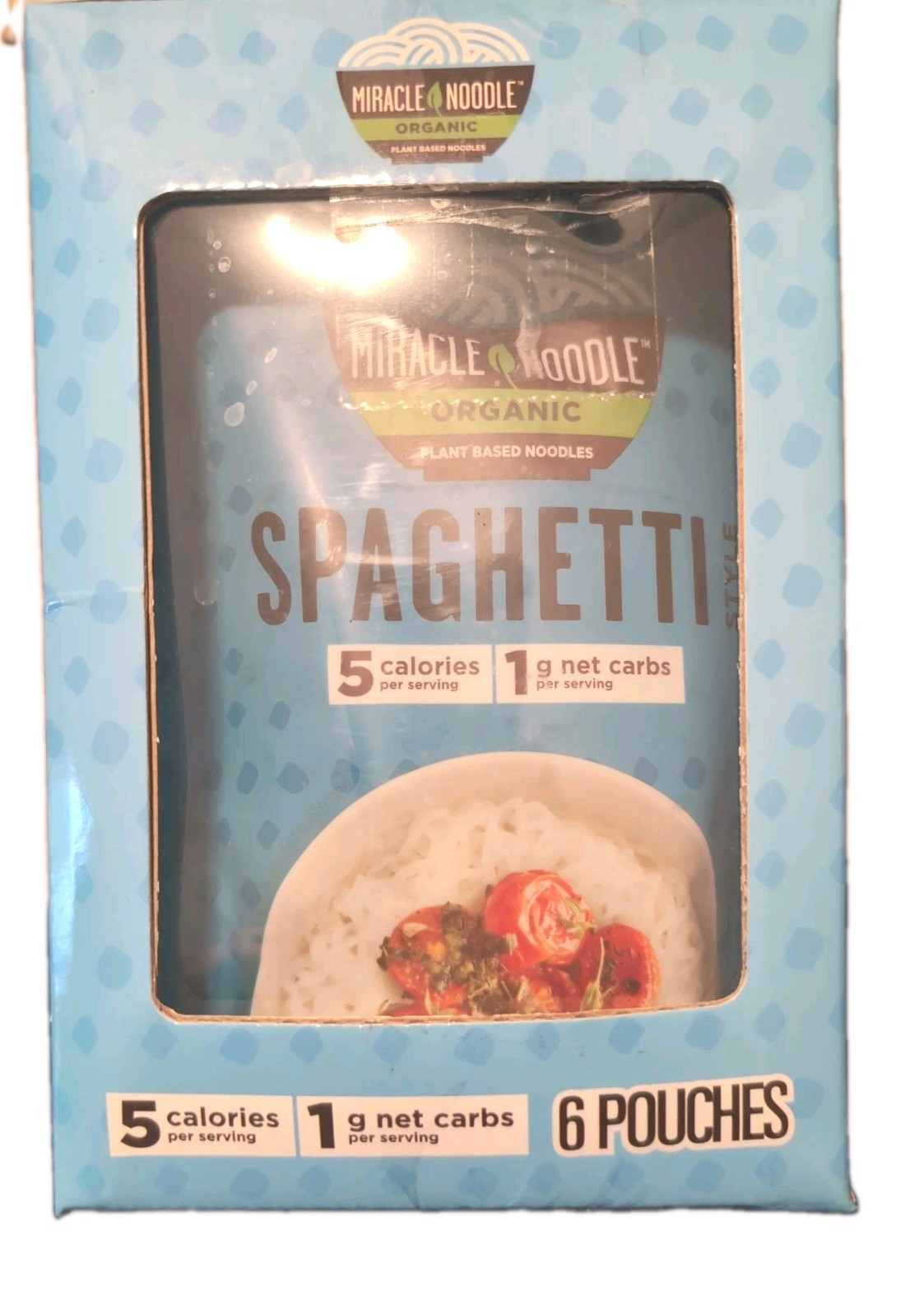 6 pack Miracle Noodle Spaghetti, Ready-to-Eat, Konjac Noodles, 7 oz Exp 9/25/26