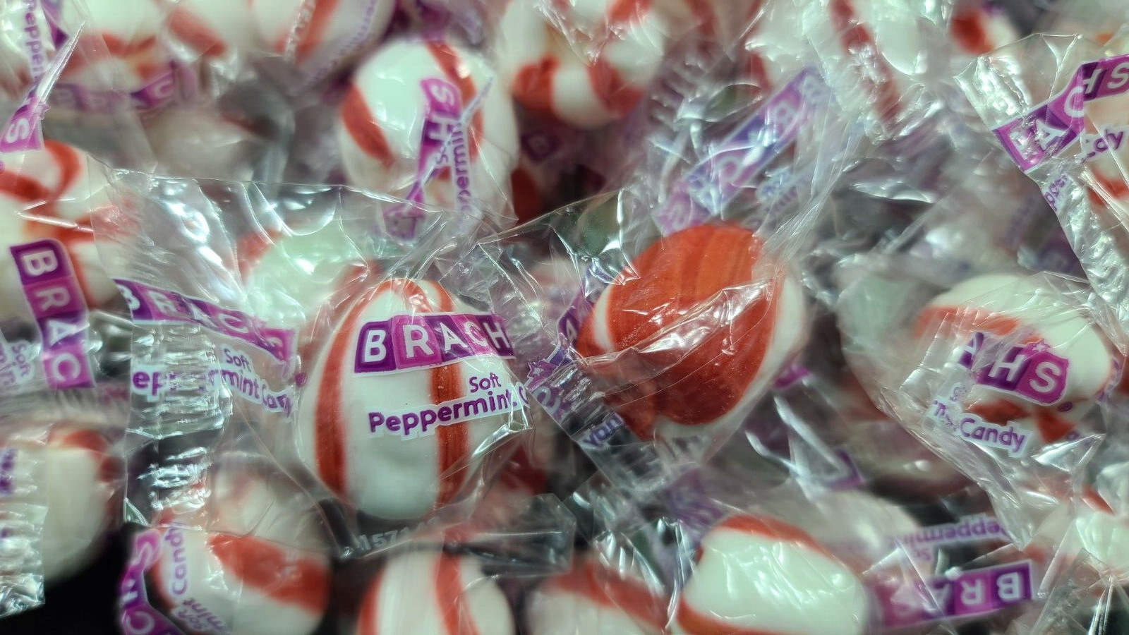 Bob’s Sweet Stripes 8oz ~ soft mint Bobs candy peppermint ~ Half Pound Sweets