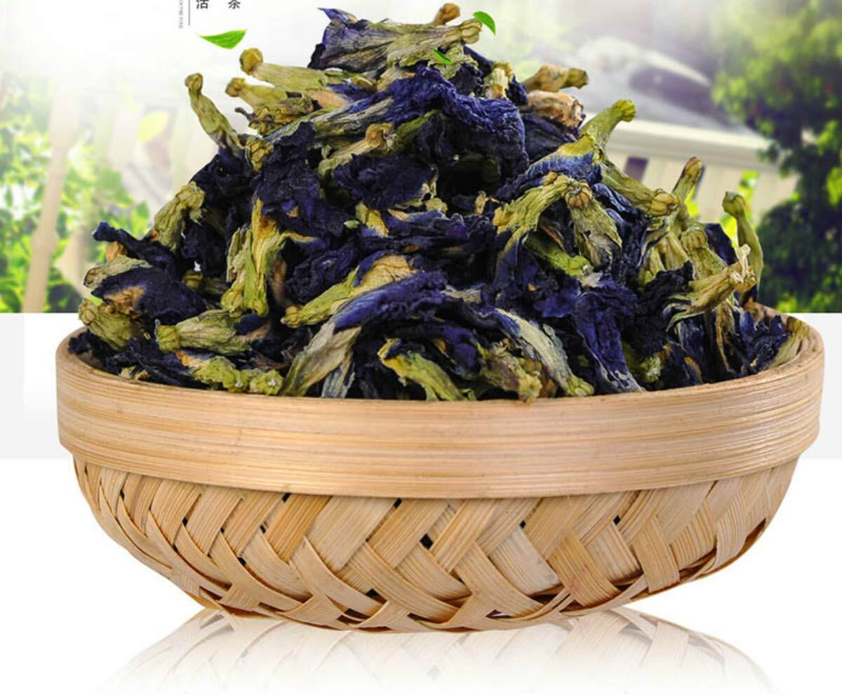 100g Dried Blue Butterfly Pea Flower Tea Pure Organic Ideal for 500 cups or more
