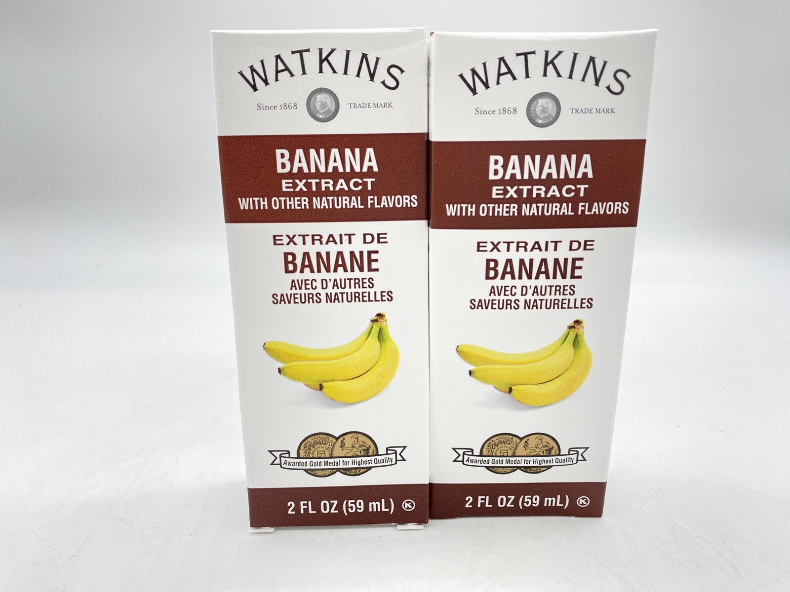 Watkins Imitation Banana Extract 2 Pack – 2 fl oz Each
