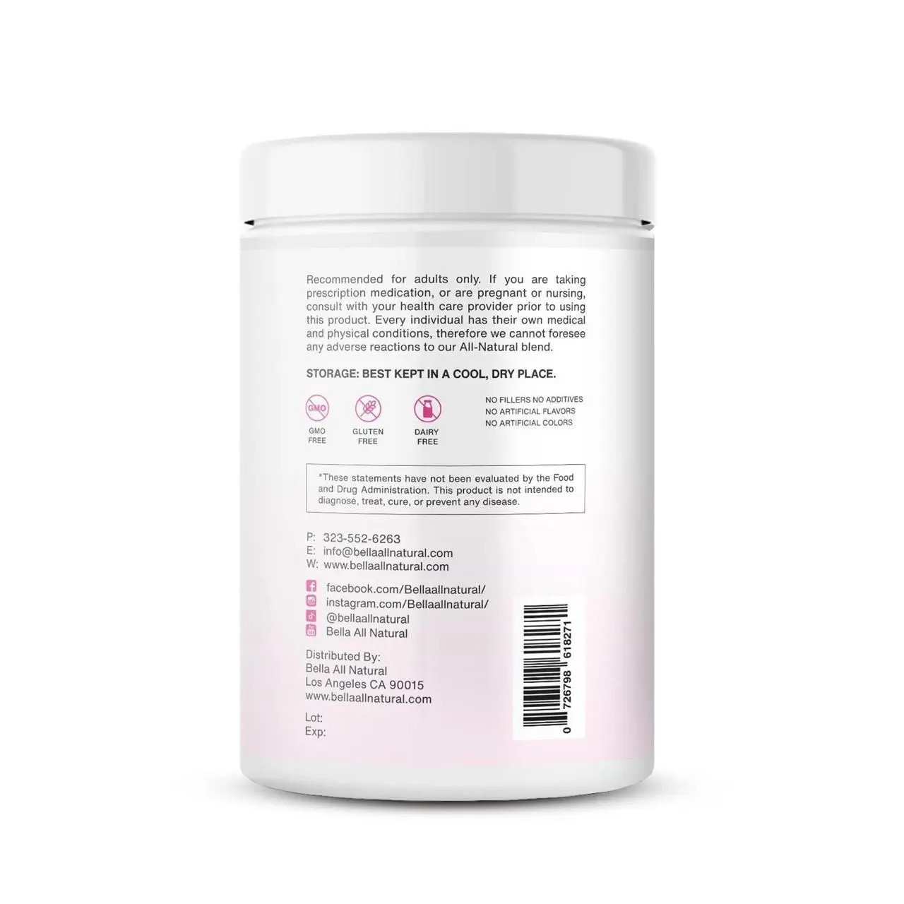 Bella All Natural Probiotics Iced Coffee – 500g Free shipping