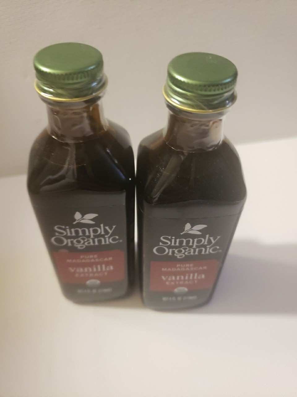Simply Organic Pure Madagascar Vanilla Extract 4 FL OZ (Lot Of 2)