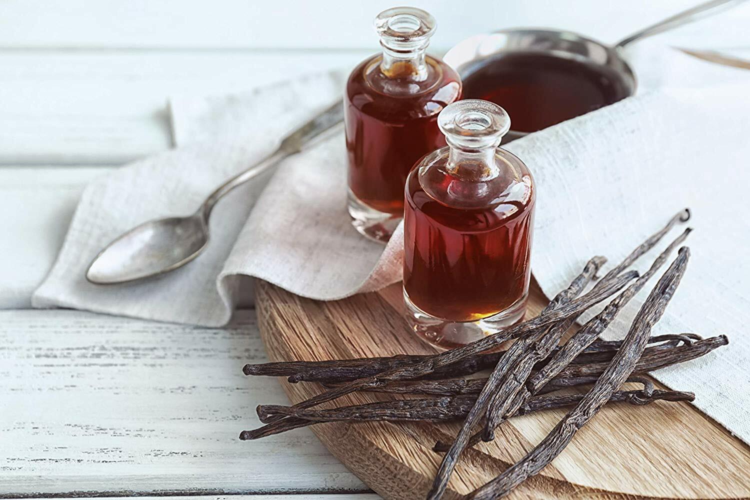 Tahitian Vanilla Beans | Whole Grade A Pods for Cooking, Baking & Extract Making