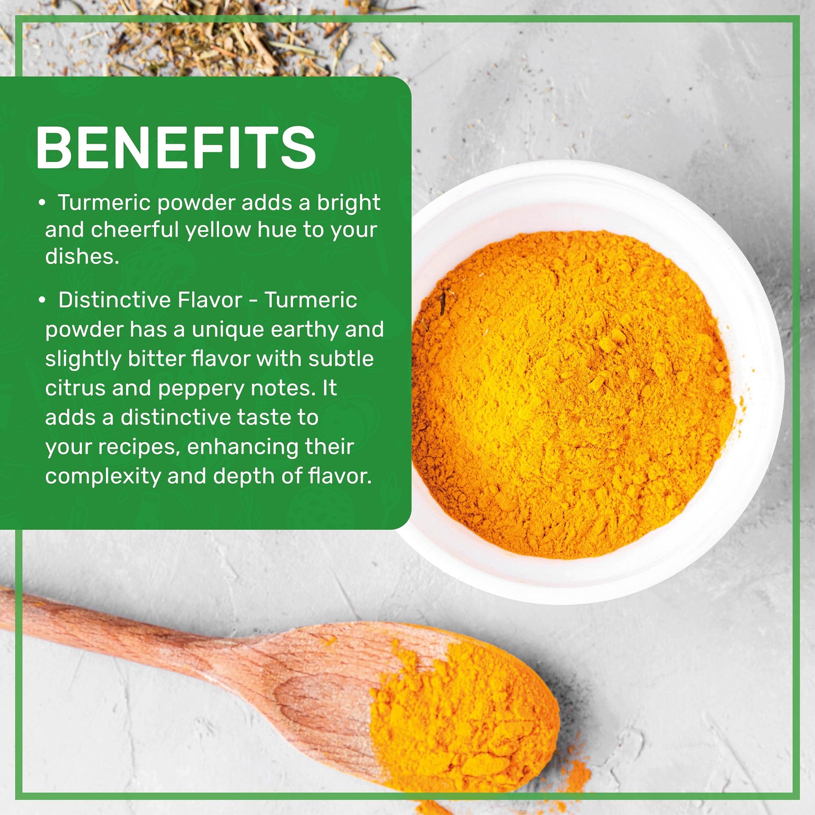 Organic Turmeric Powder 2 LB Bulk Bag – Lab 2 Pound (Pack of 1), Yellow
