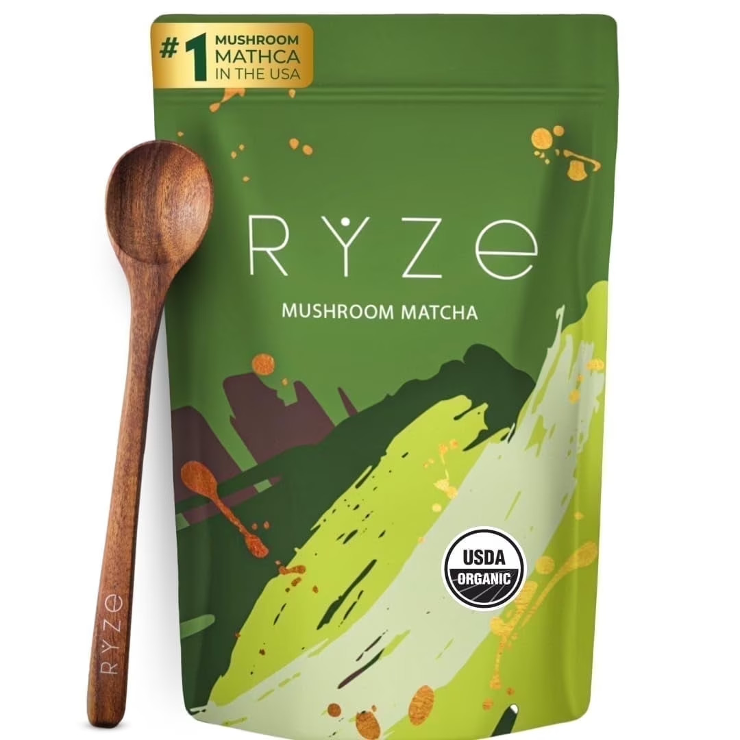 RYZE Matcha Green Tea Organic 30 Servings Fast Shipping From US Same or Next Day