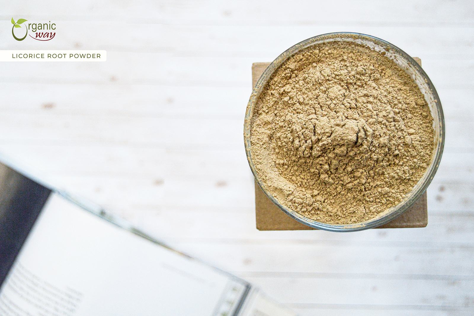 Organic Way Licorice Root Powder – Organic, Kosher & USDA Certified