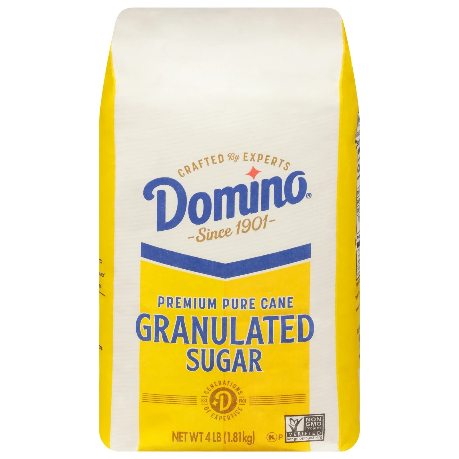 Domino Premium Pure Cane Granulated Sugar, 4 lb 2pack New