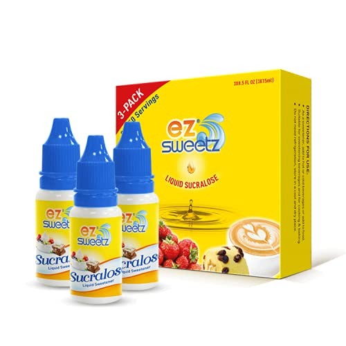 0.5 oz Liquid Sweetener 450 Servings/Bottle | 3Bottle x 1Pack