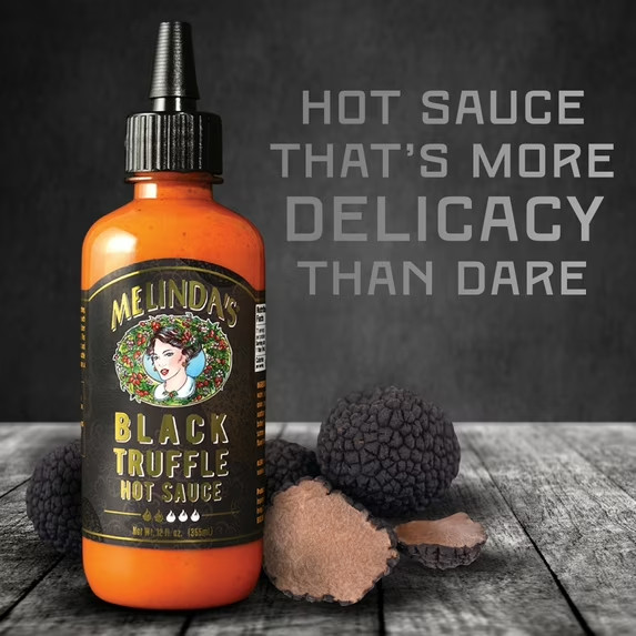 Melinda’S Black Truffle Hot Sauce Condiment and Sauce 12 Oz (4 Pack) Free Ship