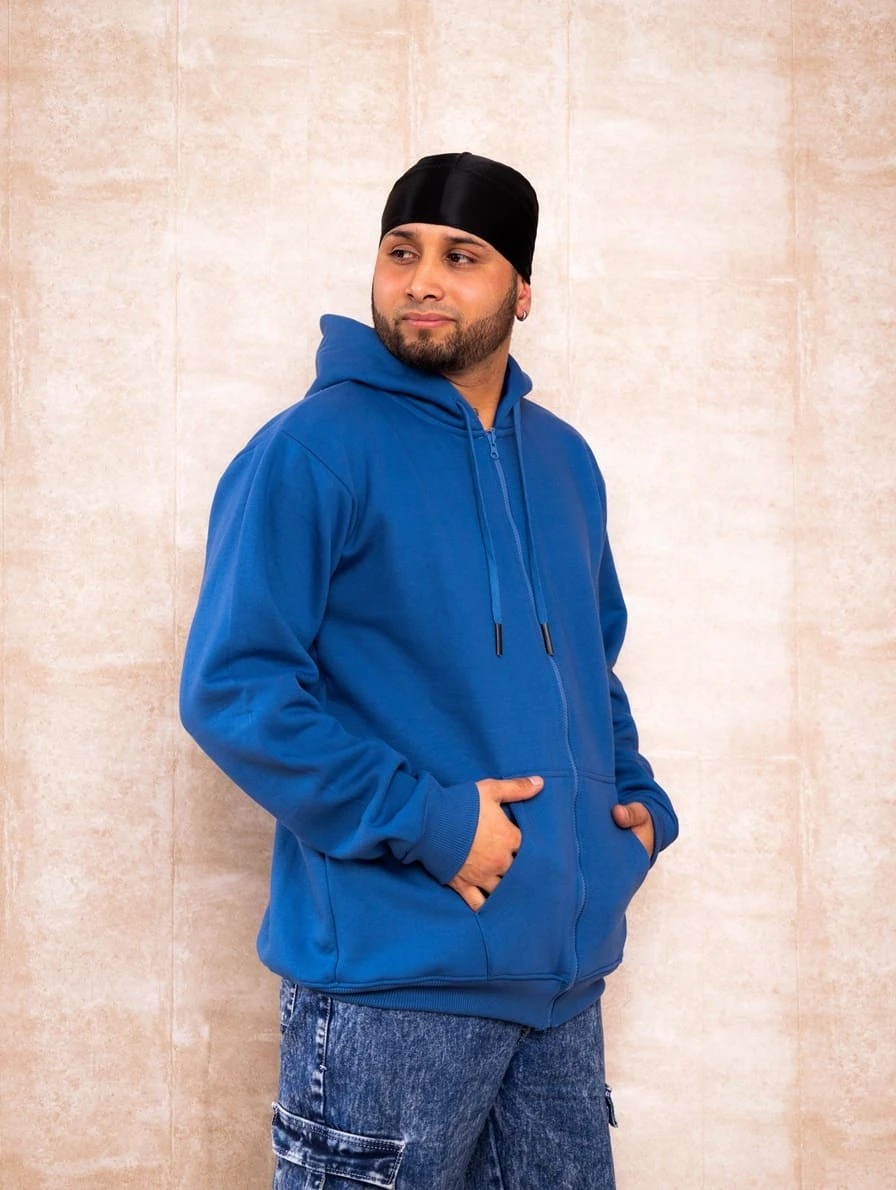 Polera Con Cierre Cobalto - Imagen 3
