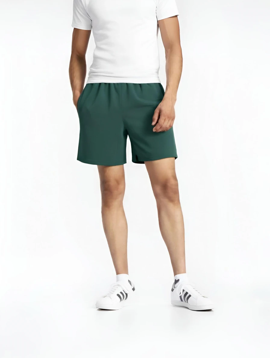 Redtop Unisex Short Verde Botella