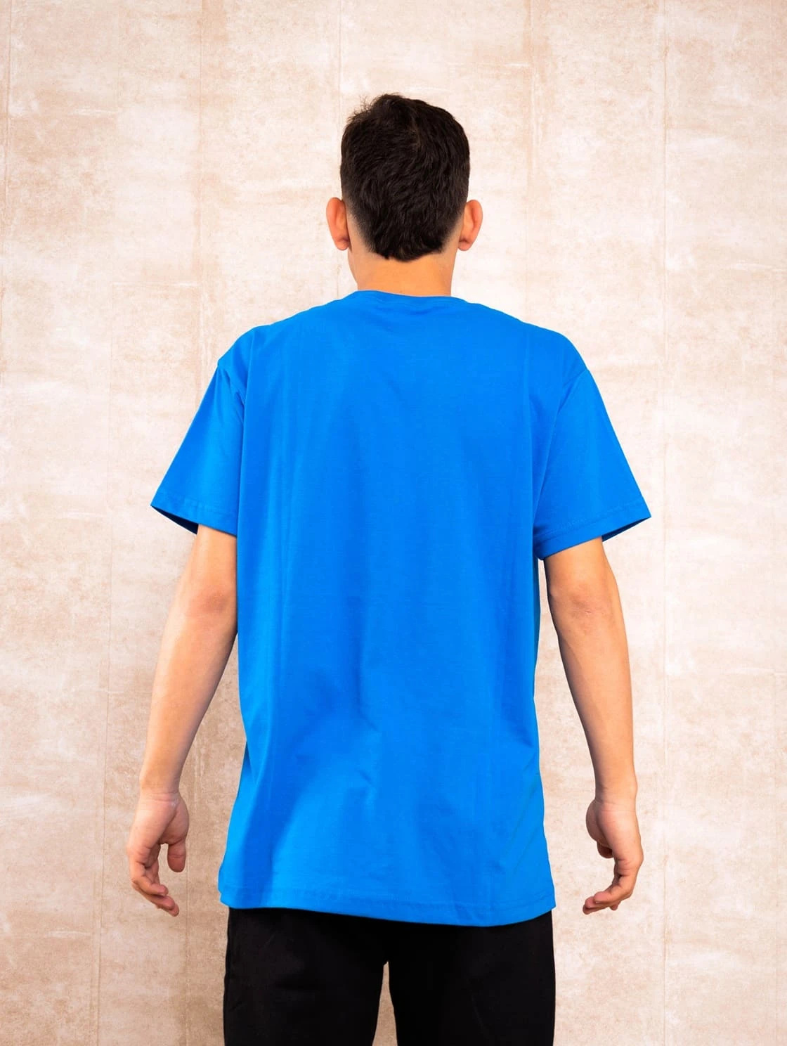 Polo Cuello Redondo Azul Sky - Imagen 3