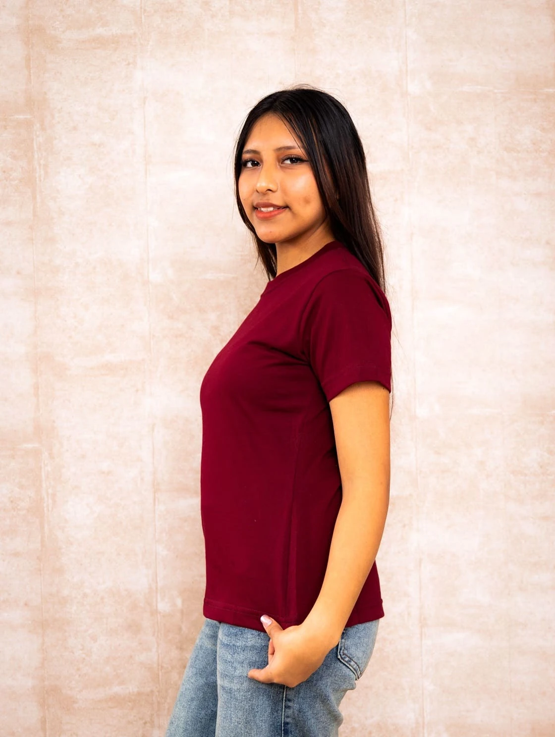 Polo Cuello Redondo Vino